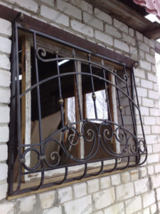 Schmiedeeisen Fenstergitter №6
