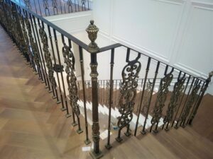 Treppengeländer aus Gusseisen Designrichtung “Nostalgie“ №2