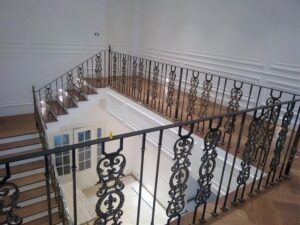 Treppengeländer aus Gusseisen Designrichtung “Nostalgie“ №3